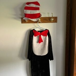 Cat in the Hat Halloween Costume, kids small